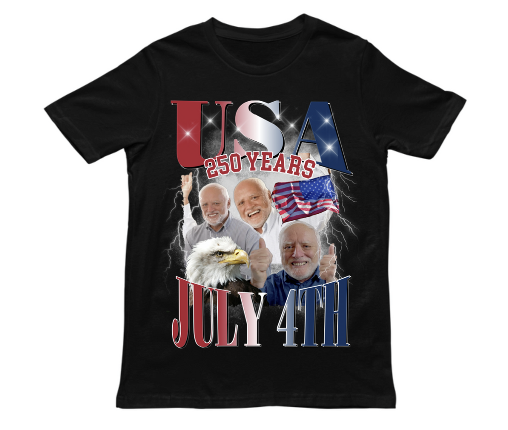 Custom Vintage Tee - 4th July
