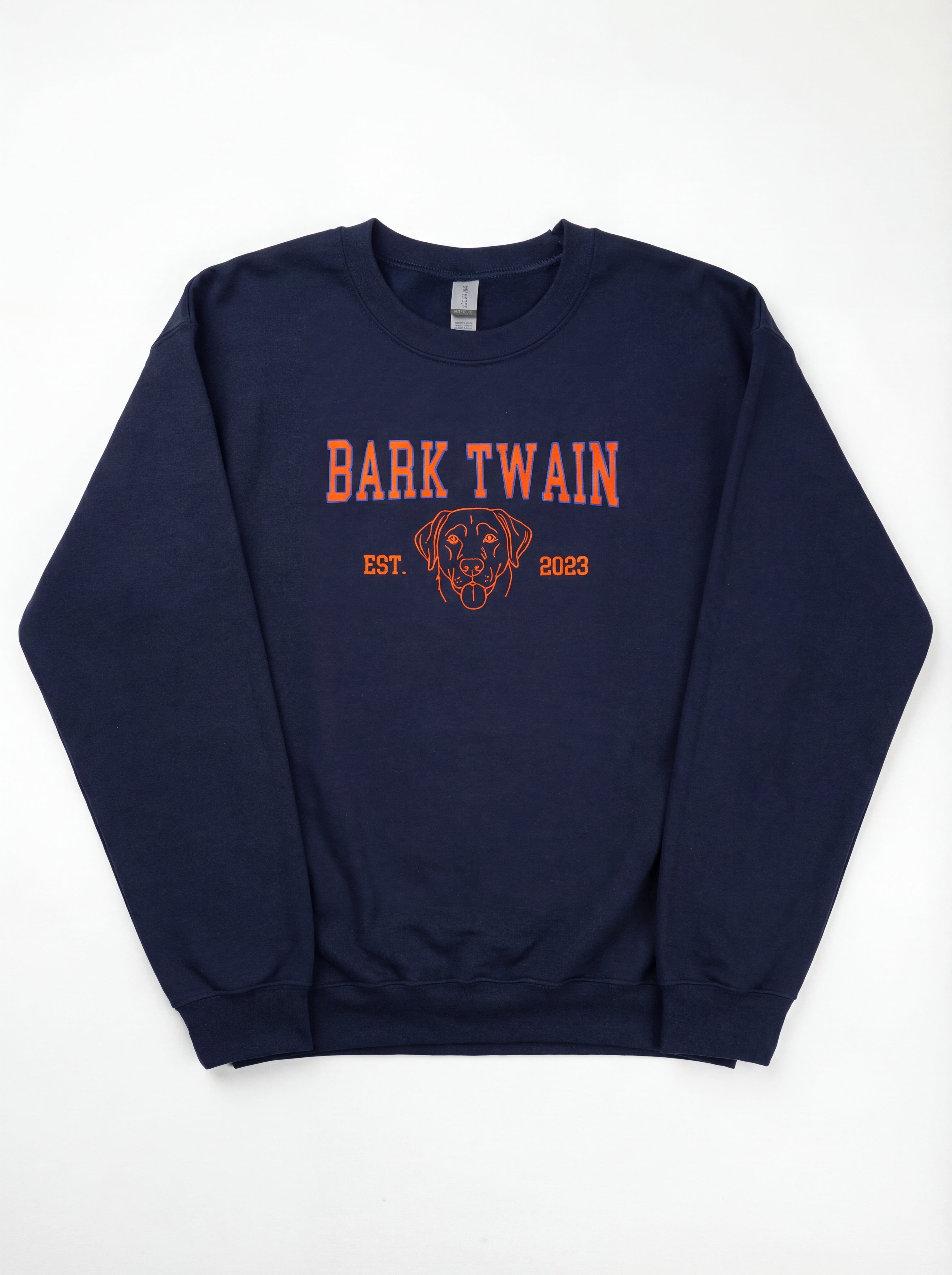 College Embroidered Pet Sweatshirt