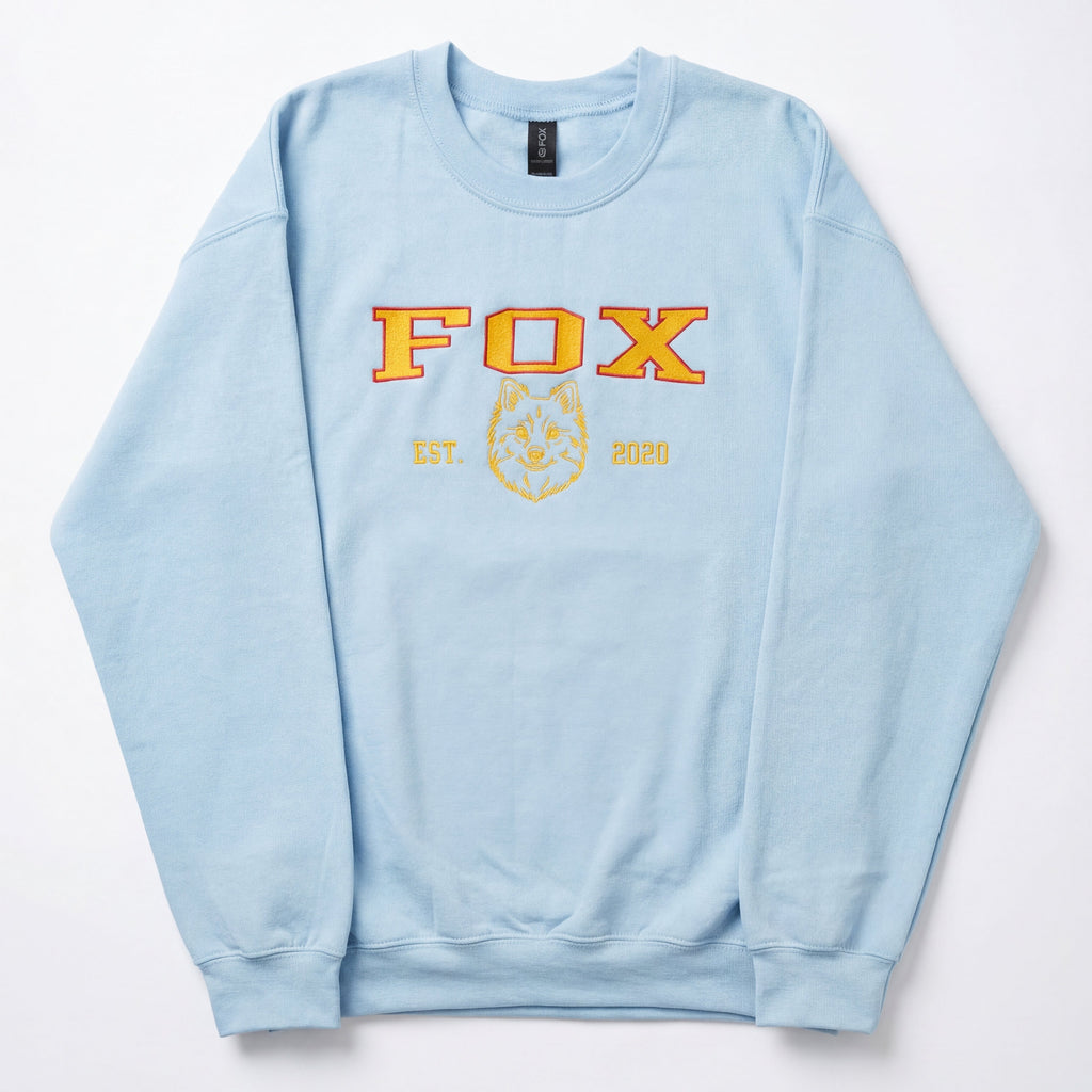 College Embroidered Pet Sweatshirt