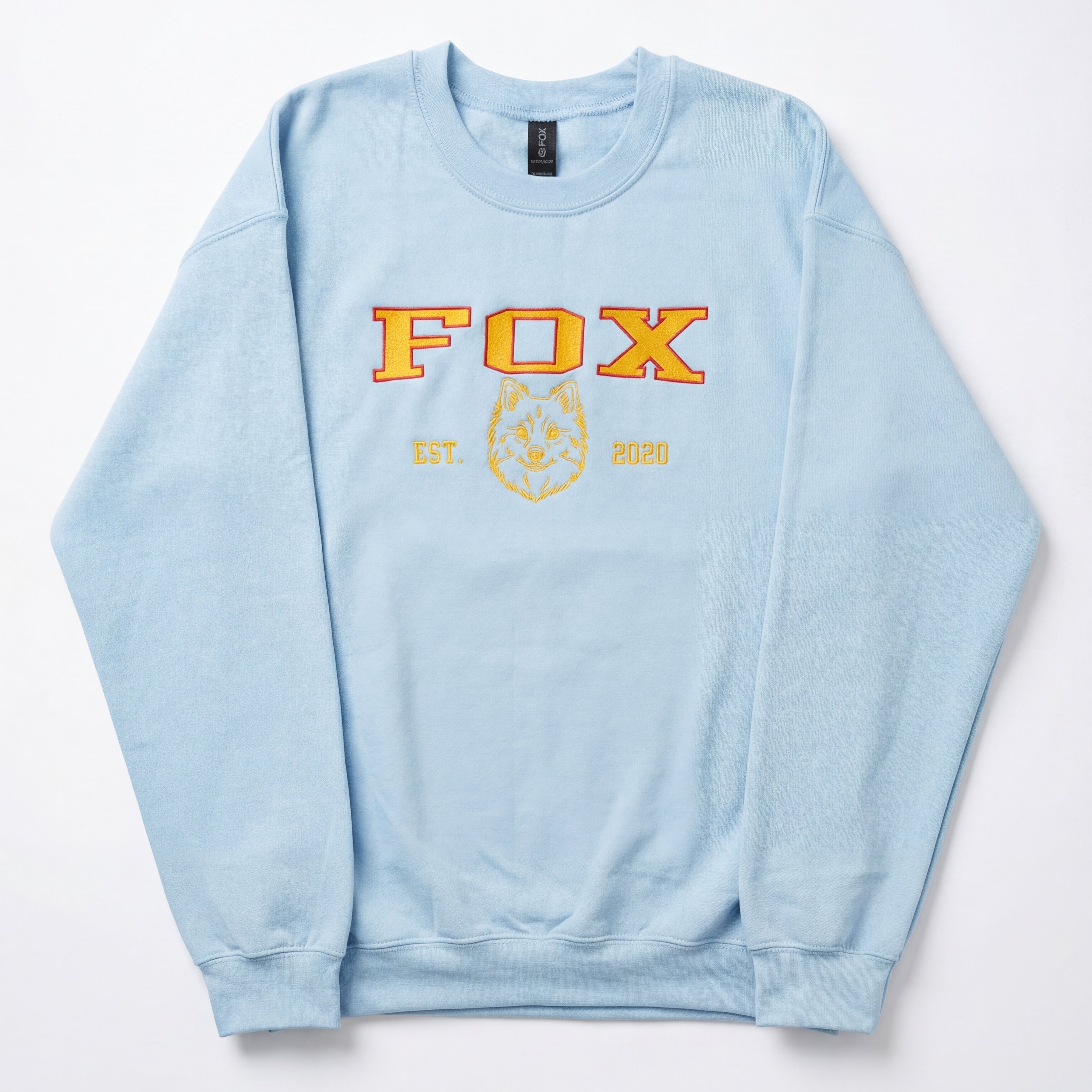 College Embroidered Pet Sweatshirt