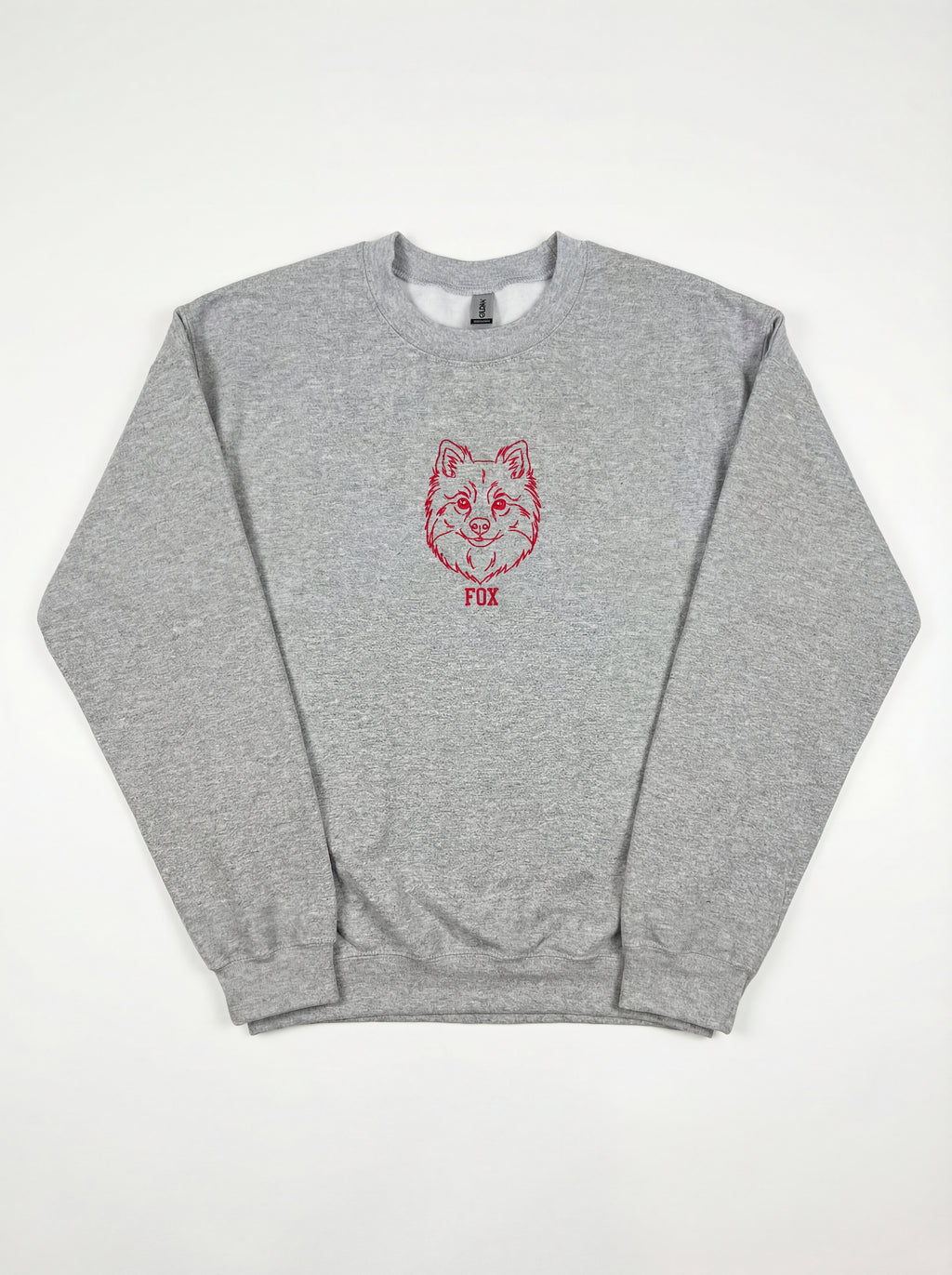 Outline Embroidered Pet Sweatshirt