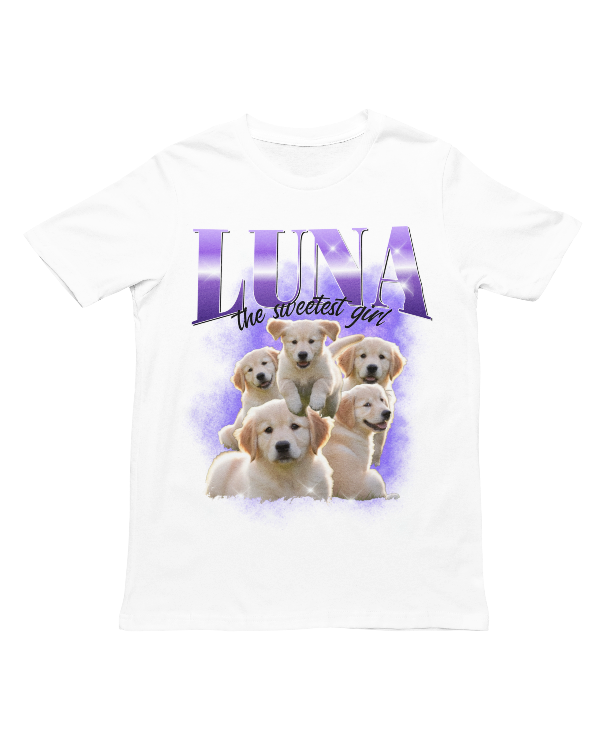 Vintage Personalised Pet T-shirt